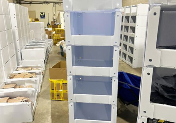 Corflute picking bins for warehouse - Image 2